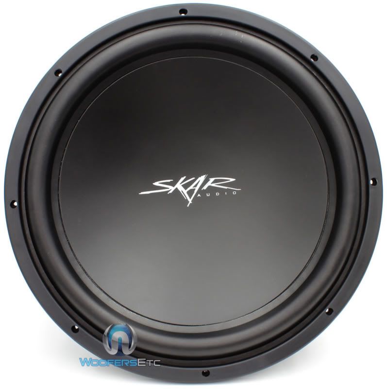 VVX 15D4 SKAR AUDIO 15 CAR SUB DUAL 4 OHM LOUD BASS SUBWOOFER SPEAKER 