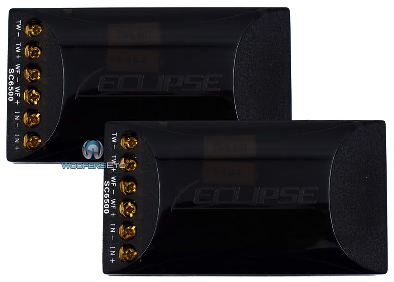 SC6900 ECLIPSE 6 x 9 2 WAY 480W MAX COMPONENT SPEAKER TWEETERS 