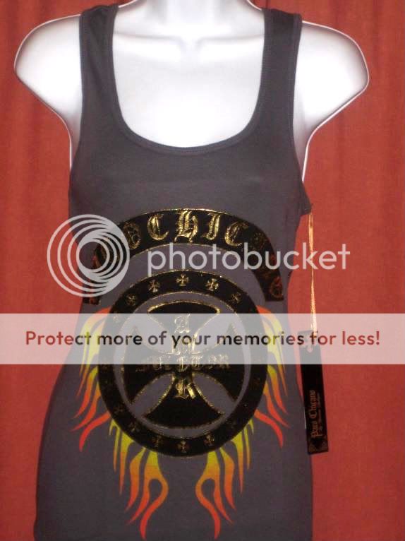 NEW Paco Chicano Womens Foil Tank Top Dress, SZ L $94  
