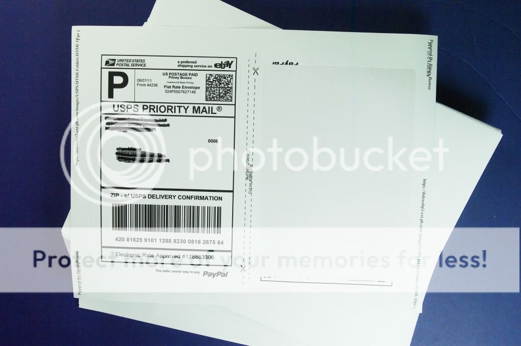   Labels Self Adhesive 2 Per Sheet Premium Grade 6.5x4.5 USPS UPS  