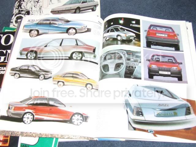 Prime Autoshite reading material 1980's Italian auto & design magazine ...